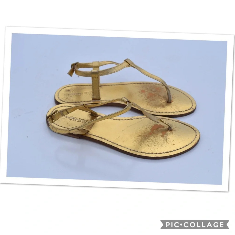 J. Crew Tabitha T strap sandals